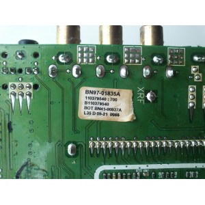 MAIN / SAMSUNG BN94-01518A / BN41-00937A / BN97-01835A / SUSTITUTA BN94-01518F  / MODELO LNT4061FX/XAA / LNT4061FX/XAC SS03 / LNT4061FX/XAC SS04